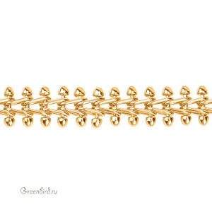 Цепочка "Крупное плетение", золото, 30 см (#SVA-Chain-67G)