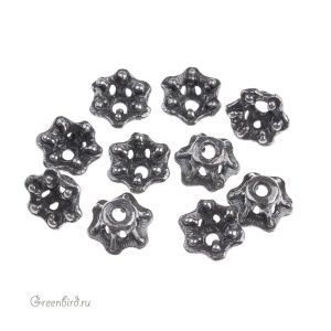 "Время рыцарей", чашечка, ант. серебро, 1 шт. (#С1303)