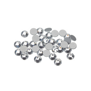 Crystalbird Клеевые стразы круглые SS20, прозрачный (#101), уп. 36 шт.