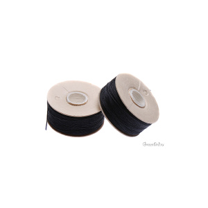 Нить NYMO размер 00, черный катушка (NYM00BK)