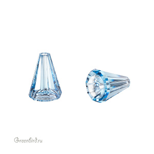 Swarovski 5540 Бусина Артемис 12 мм, аквамарин (#202), 1 шт.