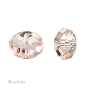 Swarovski 5040 Бусина Бриолетт 8х5 мм, шелк (#391), 1 шт.