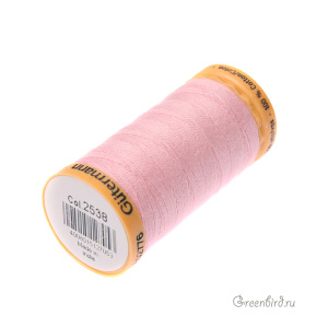 Нить для наметки Gutermann, розовый (#2538) 