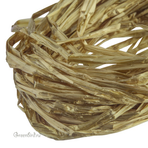 Рафия, 5 мм, золотисто-коричневый (#4302)