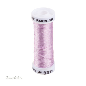 Шелковая нить Au Ver a Soie Soie Gobelins, светло-лиловый, 50 м (#3311)