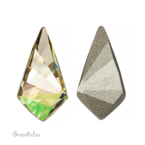 Swarovski 4731 Кайт 14x7 мм, люминесцентный зеленый (#001LUMG), 1 шт.
