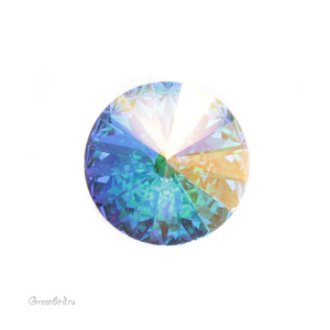 1122 Rivoli 12mm – Crystal AB (#001AB)