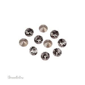 1088 Chaton SS19 – Black Diamond (#215), 10 шт.