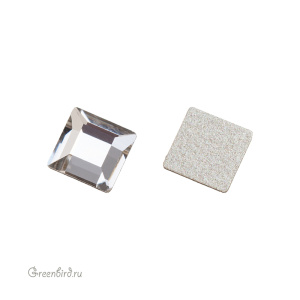 Swarovski 2400 Клеевые стразы Квадрат 4 мм, прозрачный (#001), 1 шт.