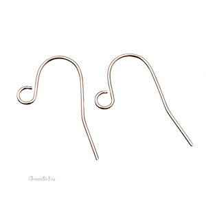 Швензы "Крючок", серебро, 144 шт. (#PK09SP)