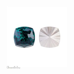 Swarovski 4460 Магический квадрат 8 мм, изумруд (#205), 1 шт.