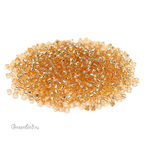 Бисер TOHO Takumi 11/0 Permanent Finish, внутреннее серебрение (#PF22), 10 г