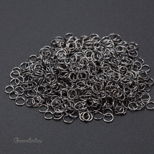 Соединительные кольца 3 мм, gunmetal (#SVA-Rings-003T)