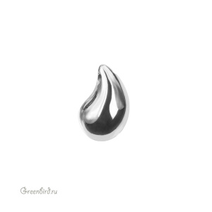 Подвеска "Маленькая капля", родий, 1 шт. (#SV1701-Pendant-79R)