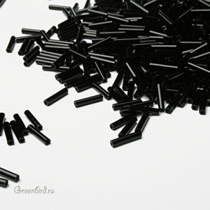 Бисер TOHO Bugle стеклярус 9 мм – Непрозрачный (#49), 10 г