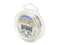 Проволока Artistic Wire 24 Ga Non-Tarnish Silver (AWS-24S-10-15YD)