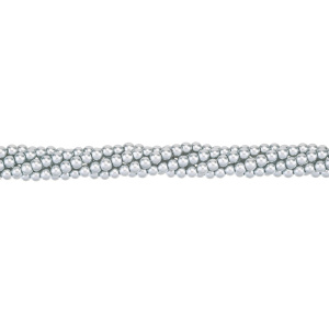 Жемчуг Crystalbird, круглый, 3 мм, Light Grey, нить (#26)