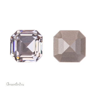 Swarovski 4671 Квадрат изумрудной огранки 10 мм, прозрачный (#001), 1 шт.