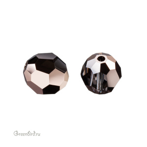 Swarovski 5000 Бусина круглая 8 мм, розовое золото (#001ROGL), 1 шт.