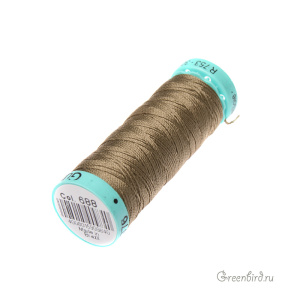 Шелковая нить Gutermann R753, 30м, болотный (#688)