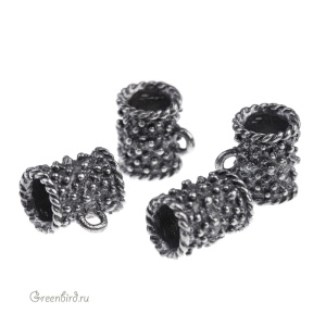 "Время рыцарей", бейл, ант. серебро, 1 шт. (#С13106)