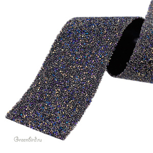 Swarovski 57000 Кристальная ткань Crystal Fabric Bandings 30 мм, (#012/001HEL), 5 см