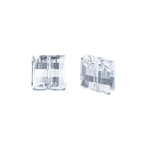 Swarovski 5624 Бусина со ступенчатой огранкой 10 мм, прозрачный (#001), 1 шт.