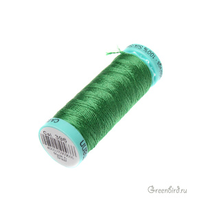 Шелковая нить Gutermann R753, 30м, светло-зеленый (#396)
