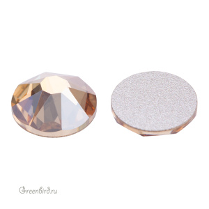 Swarovski 2088 Клеевые стразы круглые SS34, золотистая дымка (#001GSHA), 1 шт.