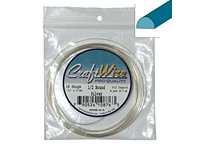 Проволока Craft Wire полукруглая 21 Ga Silver (CW21HR-SL-4)