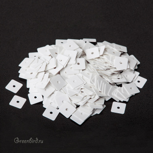 Пайетки Motivo M91 5,5 мм – Bianco (#176W)