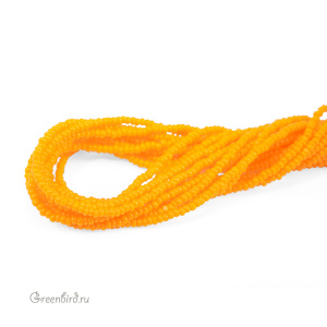 Бисер граненый Preciosa Charlotte Cut 13/0, Light Orange (#93110)