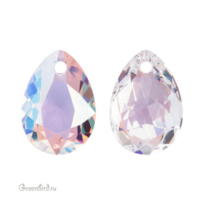 6433 подвеска Pear Cut 16mm – Crystal Shimmer (#001SHIM)