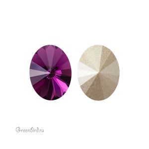 4122 Oval Rivoli 18x13,5mm – Amethyst (#204)