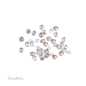 1028 Chaton PP9 – Crystal (#001), 40 шт.