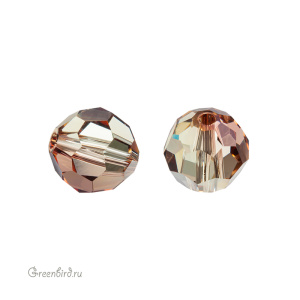 Swarovski 5000 Бусина круглая 8 мм, жонкиль античный розовый (#213ANTP), 1 шт.