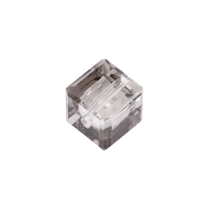 Crystalbird 5601 Бусина Куб 8 мм, Crystal Satin (#001SA), 1 шт.