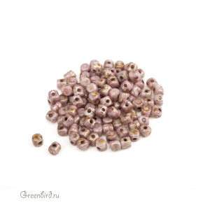 Minos® par Puca® 2,5x3 мм, Opaque Mix Rose/Gold Ceramic, 5 гр (#03000/15695)