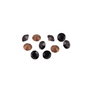 Чешские шатоны 3 мм, черный, уп. 10 шт. (#SH-CZCH-21)