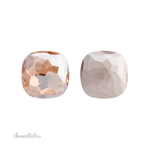 Swarovski 4483 Тонкий Кушон 12 мм, золотистая дымка (#001GSHA), 1 шт.