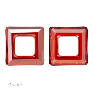 4439 Square Ring 20 мм – Red Magma (#001REDM)