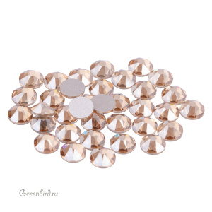 Swarovski 2088 Клеевые стразы круглые SS20, золотистая дымка (#001GSHA), уп. 36 шт.