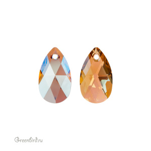 6106 подвеска Pear Shaped 22mm – Light Colorado Topaz Shimmer (#246SHIM)