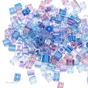 Бисер MIYUKI Cube 3 мм (#MIX11), 10 г