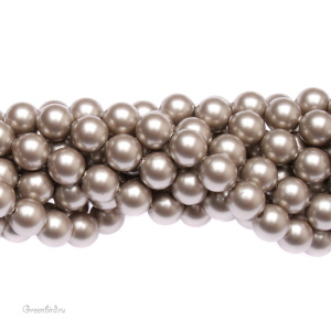Swarovski 5810 Жемчуг 6 мм, платиновый (#459), уп. 20 шт.