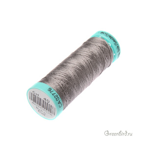 Шелковая нить Gutermann R753, 30м, серый (#40)