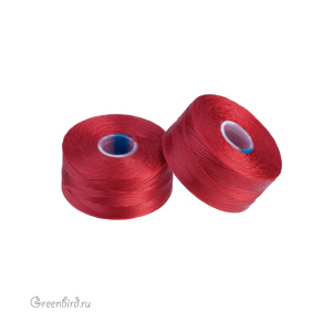 Нитки Superlon Bead Cord, красный (#SLAA-RD)