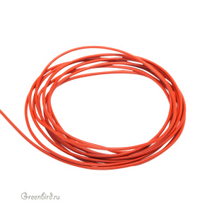 Кожаный шнур "Orange", 1.5 мм, 1 метр (LTOR1.5)