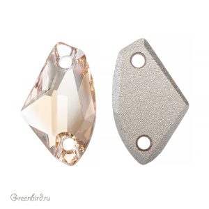 Swarovski пришивные 3256 Галактик 14х8,5 мм, золотистая дымка (#001GSHA), 1 шт.