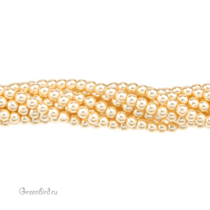 Swarovski 5810 Жемчуг 2 мм, золото (#296), уп. 50 шт.